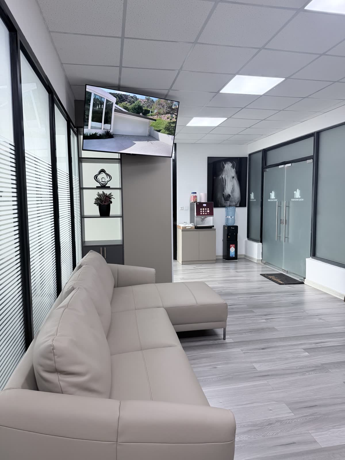 Client lounge and waiting area