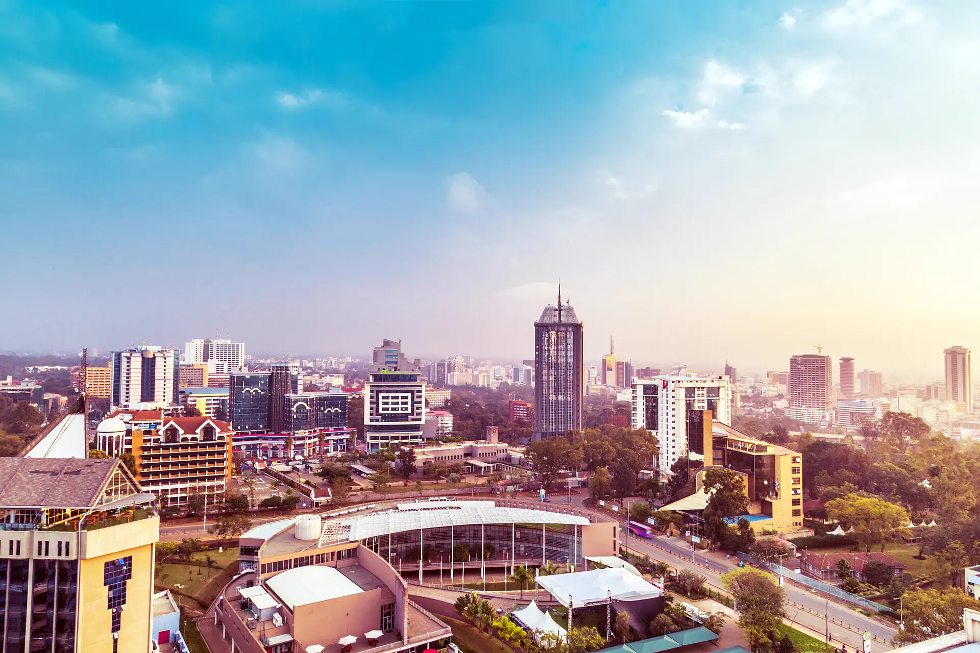 Upper Hill commercial district, Nairobi